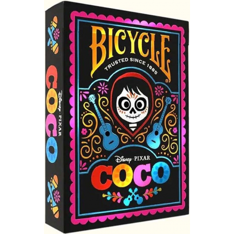Jeu de 54 cartes Bicycle Disney - Coco