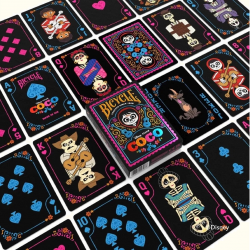 Jeu de 54 cartes Bicycle Disney - Coco