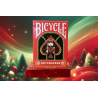 Jeu de 54 cartes Bicycle Nutcracker (Guilded Rouge)