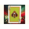 Jeu de 54 cartes Bicycle Nutcracker (Guilded Rouge)