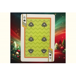 Jeu de 54 cartes Bicycle Nutcracker (Guilded Rouge)