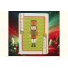 Jeu de 54 cartes Bicycle Nutcracker (Guilded Rouge)