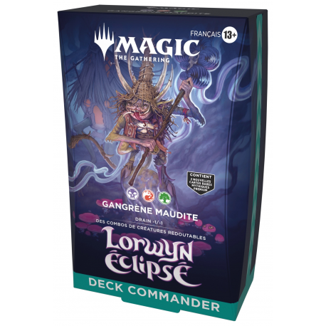 MTG - Lorwyn Eclipsé - Deck Commander Gangrène maudite VF