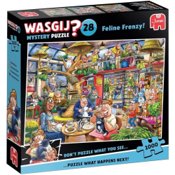 Puzzle Wasgij 1000p Destiny 25 - Folie Féline !