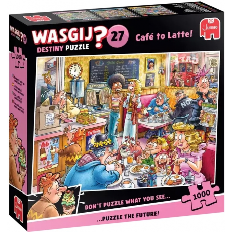 Puzzle Wasgij 1000p Destiny 25 - Le Café