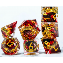 Set de 7 dés Premium - Flux Céleste