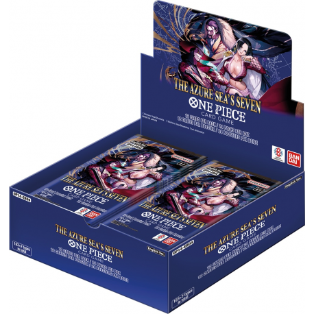 One Piece - Display de 24 Boosters OP14 - The Azure Sea's Seven (Anglais)