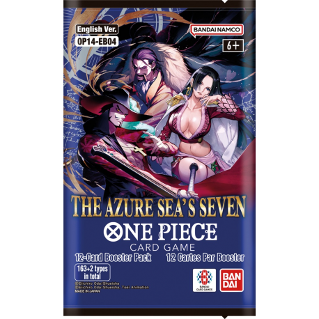 One Piece - Booster OP14 - The Azure Sea's Seven (Anglais)