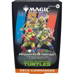 MTG - Magic Univers Infini : Teenage Mutant Ninja Turtles - Deck Commander Puissance des Tortues FR