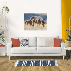 Puzzle Nathan 1500 pièces - Jument et son poulain