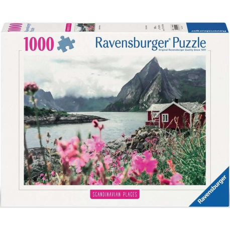 Puzzle 1000 pièces - Ravensburger - Reine, Lofoten, Norvège (Puzzle Highligh)