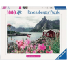 Puzzle 1000 pièces - Ravensburger - Reine, Lofoten, Norvège (Puzzle Highligh)