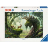 Puzzle 3000 pièces - Ravensburger - Le réveil du dragon