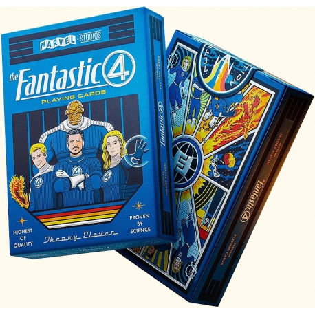 Jeu de 54 cartes Theory11 Les 4 Fantastiques