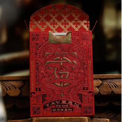 Jeu de 54 cartes Theory11 Tavern On the Green (Red Edition)