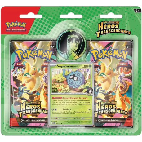 Pokémon - ME02.5 : Héros Transcendants - Pack 2 boosters (Duopack)
