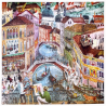 Puzzle 1000 pièces eeboo - Artists in Venice
