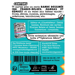 Opération Zèbre - Extension : BD