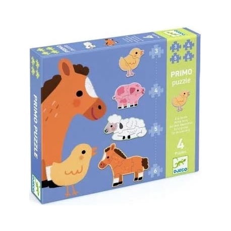 Puzzle Primo A la Ferme