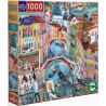 Puzzle 1000 pièces eeboo - Artists in Venice