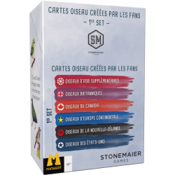 Wingspan - Extension L'extension Fans Designed Pack (Oiseaux créés par les Fans)