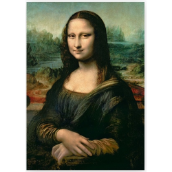 Puzzle 1000 pièces Trefl - Art Collection - Mona Lisa