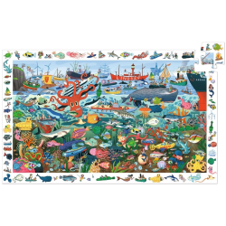 Puzzle Observation 200 pièces - Les secrets de la mer