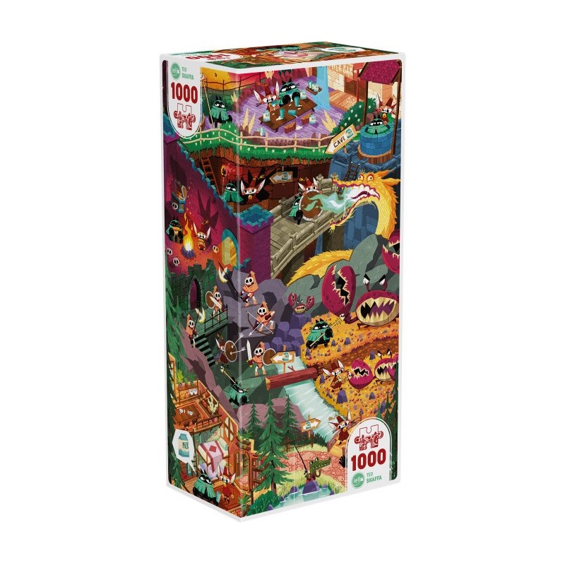 Acheter le jeu de société un puzzle 1000 pièces Iello