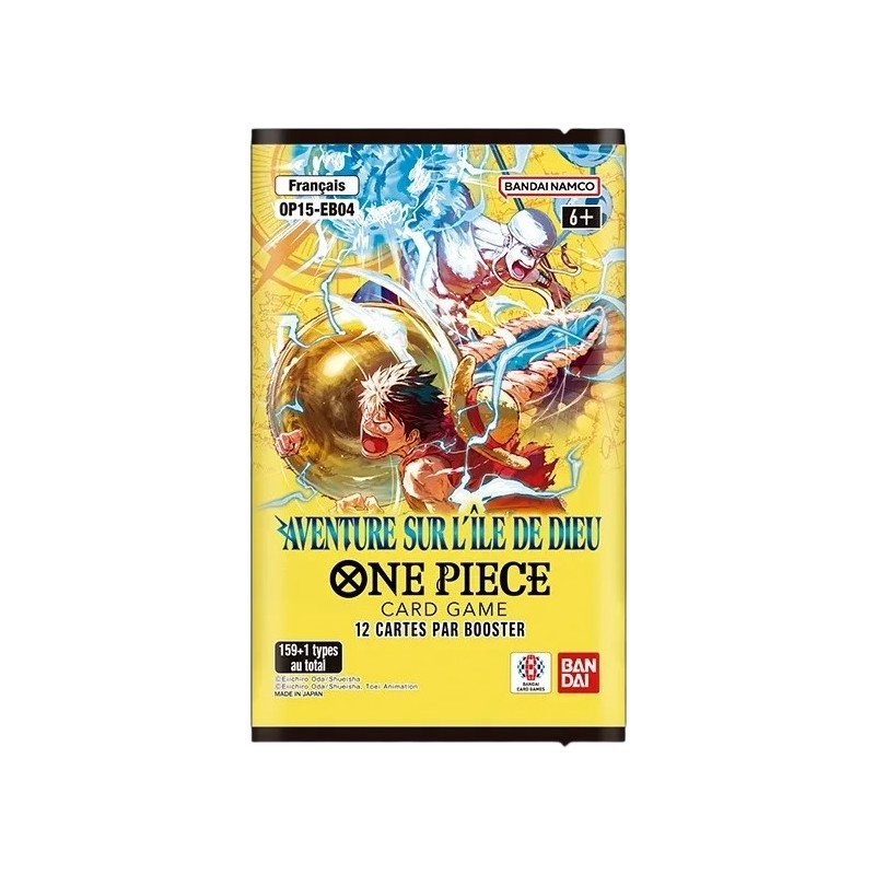 Acheter un boosters One Piece OP15 Aventure sur L'Île de Dieu