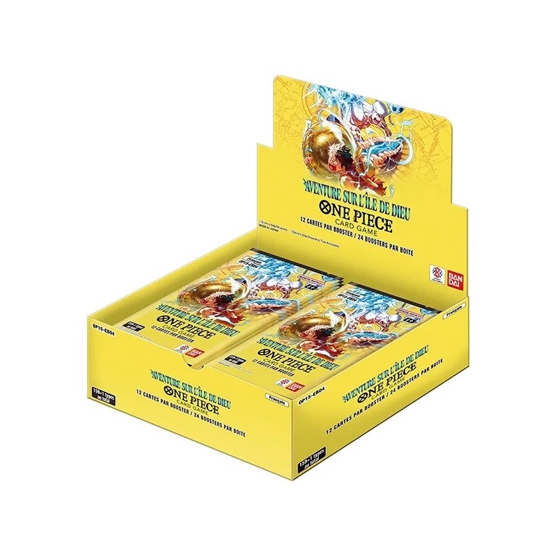 Acheter Display de boosters One Piece OP15 Aventure sur L'Île de Dieu