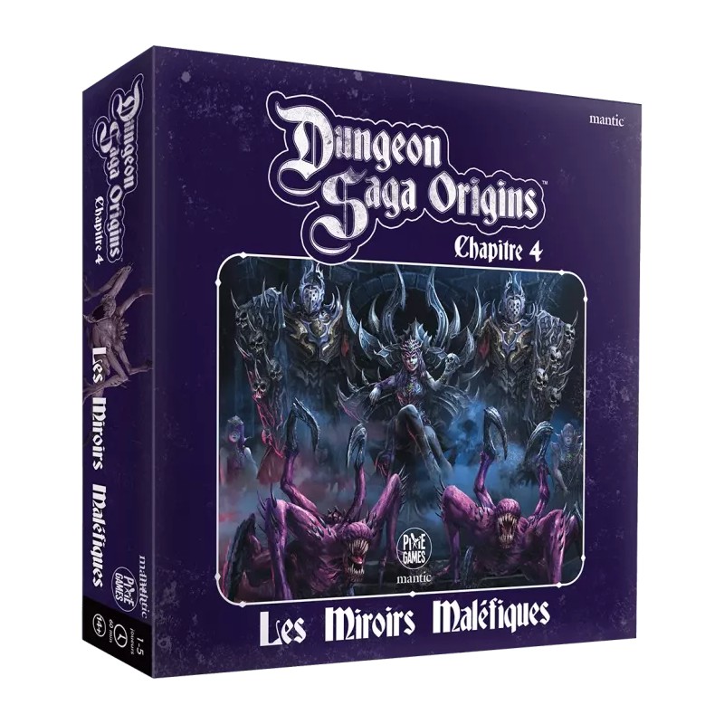 Acheter le jeu de société Dungeon Saga Origins Les Miroirs Maléfiques Chapitre 4 (Mantic)