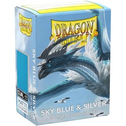 Acheter des protège-cartes Dragon Shield Dual Matte Silver