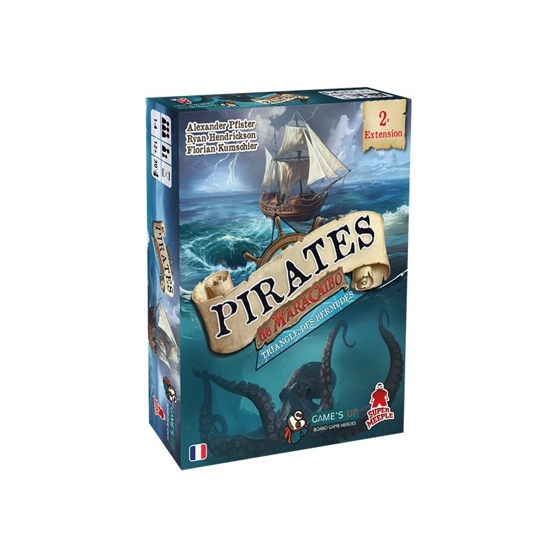 Acheter jeu de société Pirates de Maracaibo Commandants  Super Meeple