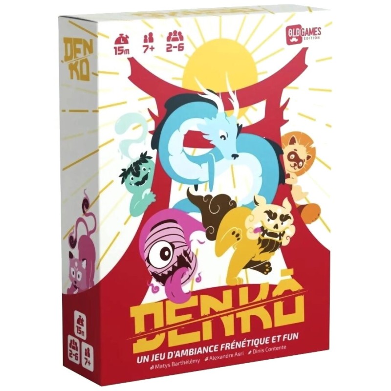 Acheter Denkō jeu d’ambiance réflexe Old Games