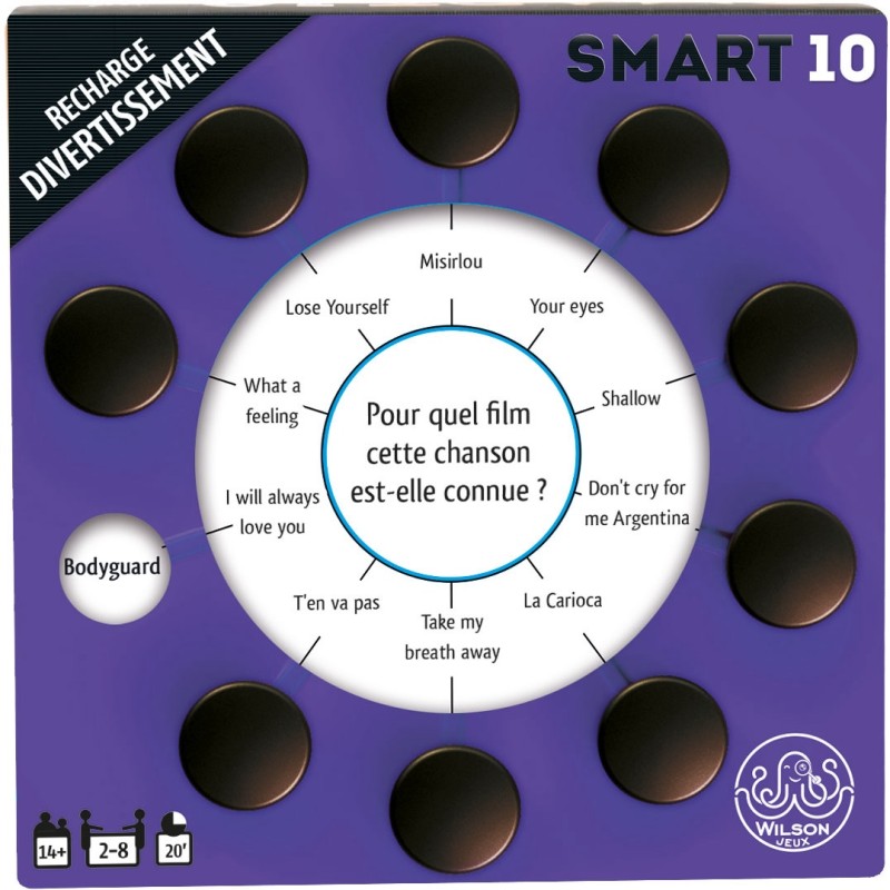 Acheter Smart 10 - Extension Recharge Divertissement Wilson jeux