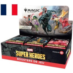 acheter Un Display Boosters de jeu Magic MTG Marvel Super Heroes WotC