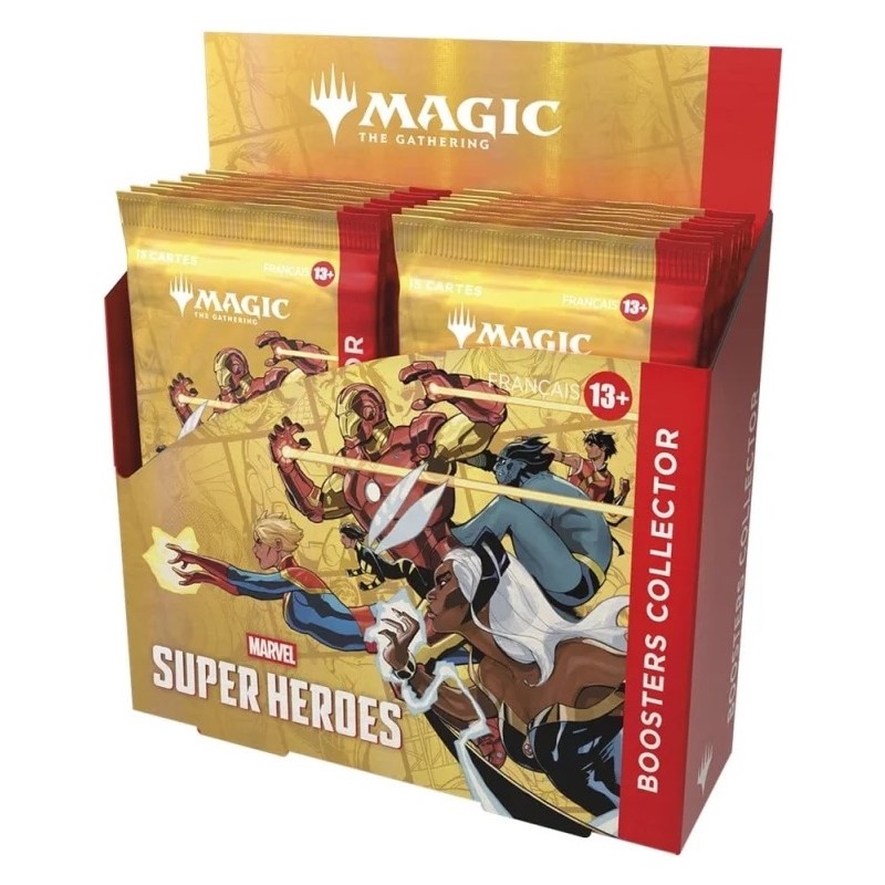 acheter Display Boosters Collector Magic MTG Marvel Super Heroes WotC