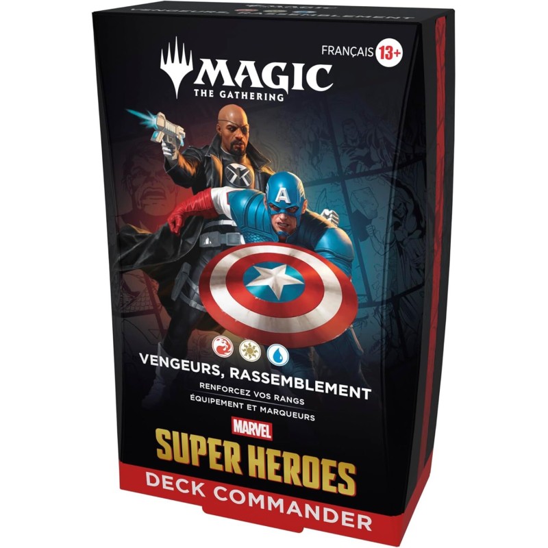 acheter Un Deck Commander Magic MTG Marvel Super Heroes WotC
