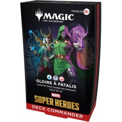acheter Un Deck Commander Magic MTG Marvel Super Heroes WotC