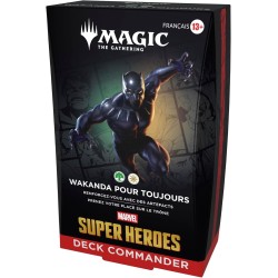 acheter Lot des 4 Decks Commander Magic MTG Marvel Super Heroes WotC