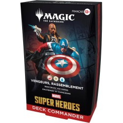 acheter Lot des 4 Decks Commander Magic MTG Marvel Super Heroes WotC