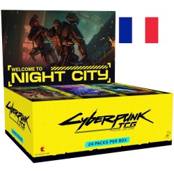 Acheter un Display de Boosters Cyberpunk TCG Welcome To Night City FR