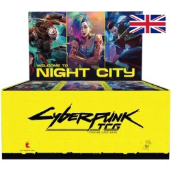 Acheter un Display de Boosters Cyberpunk TCG Welcome To Night City EN