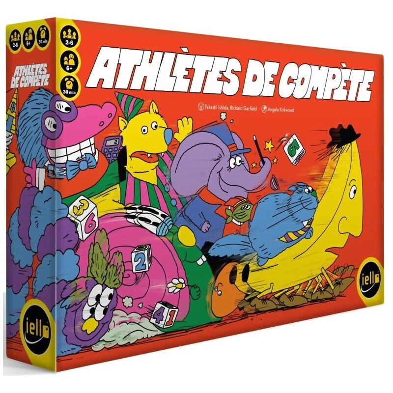 Acheter le jeu de société Athlètes de Compète (IELLO)