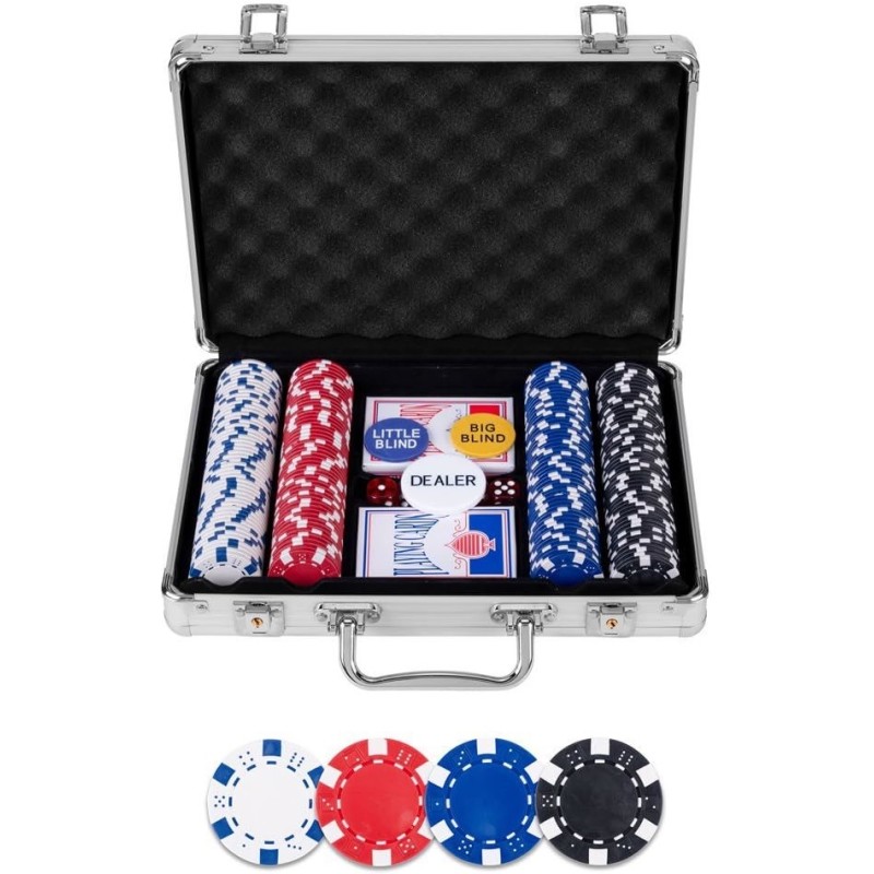 Acheter une Mallette de poker avec jetons sans valeur