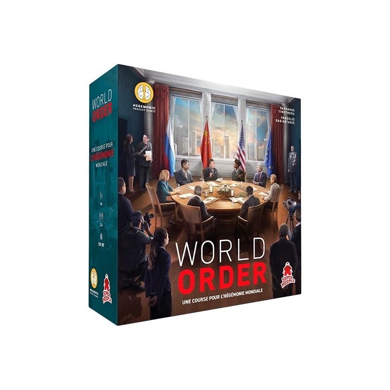 Acheter World Order jeu de stratégie géopolitique (Super Meeple)