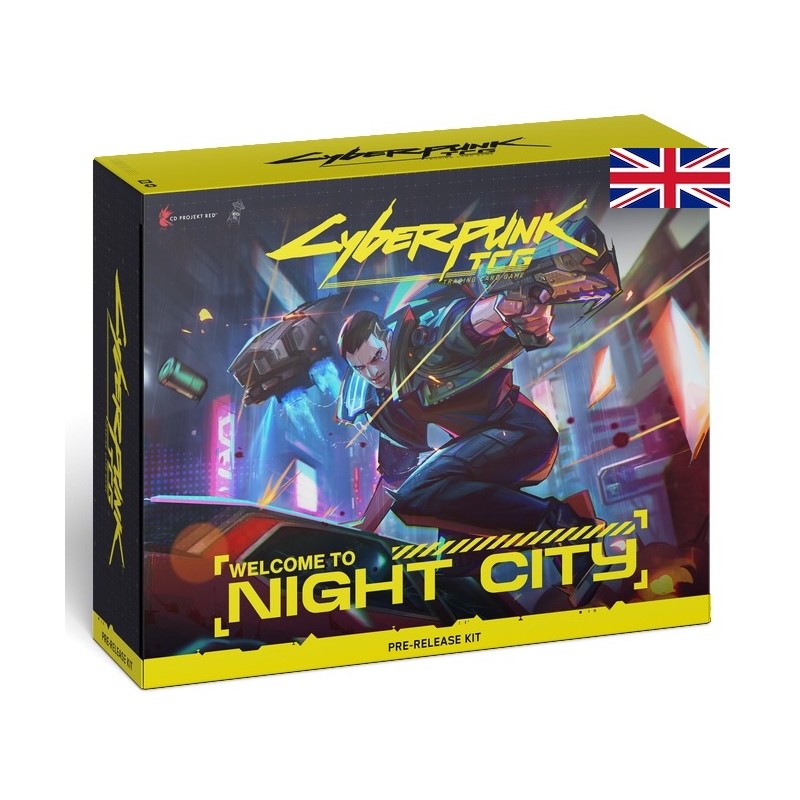 Acheter pack d'AP Cyberpunk TCG Welcome To Night City version Beta EN
