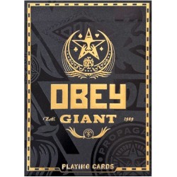 Acheter jeu de 54 cartes Theory11 Obey Gold Edition