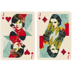 Acheter jeu de 54 cartes Theory11 Obey Gold Edition