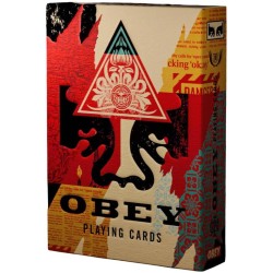 Acheter jeu de 54 cartes Theory11 Obey Collage Edition